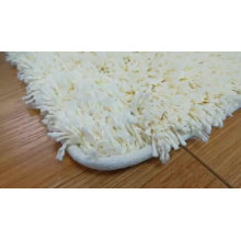 microfiber polyester shaggy massage floor foot mat